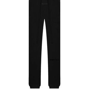 Essentials Fear of God Stretch Limo Black Sweatpants Joggers Small